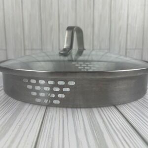 Calphalon Clear Glass Strainer Pot Replacement Lid - For a 9" Pot - 1080418